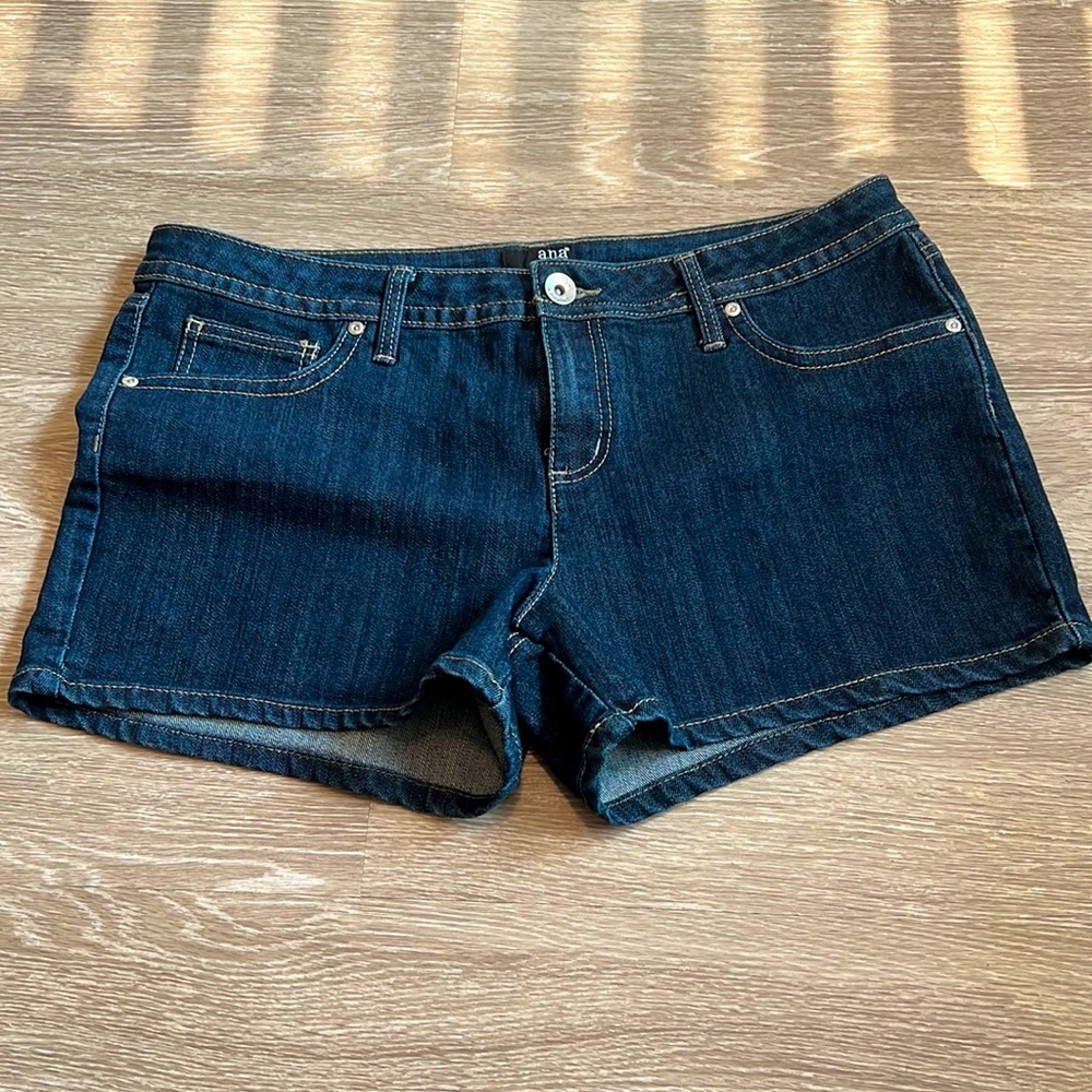 Dark Denim Shorts Size 14